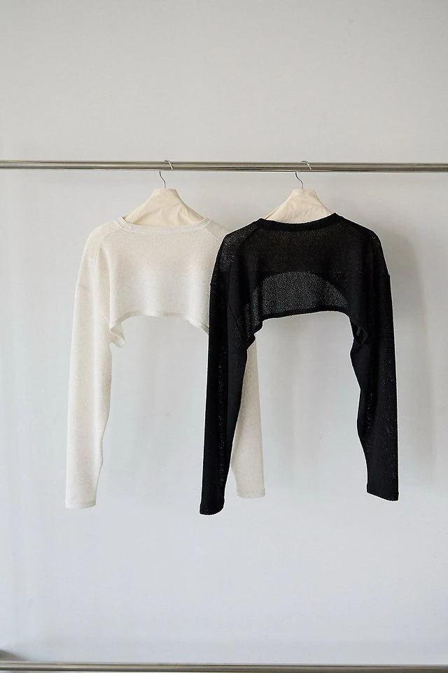 Latte Bolero Tee Cardigan by Lenoii for Women - view 10