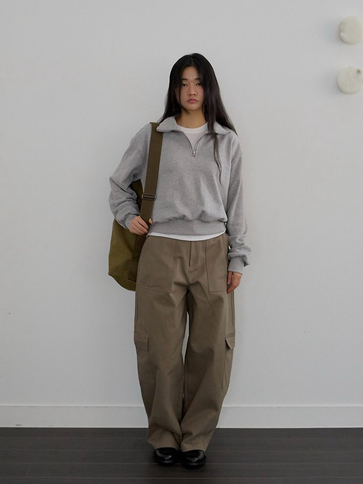 Melbon Half-Zip Sweatshirt by Lenoii for Women - view 3