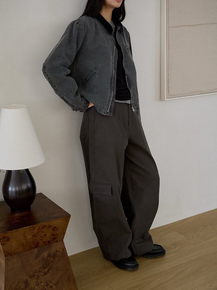 Earth Cotton Cargo Pants by Lenoii for Women - view 8