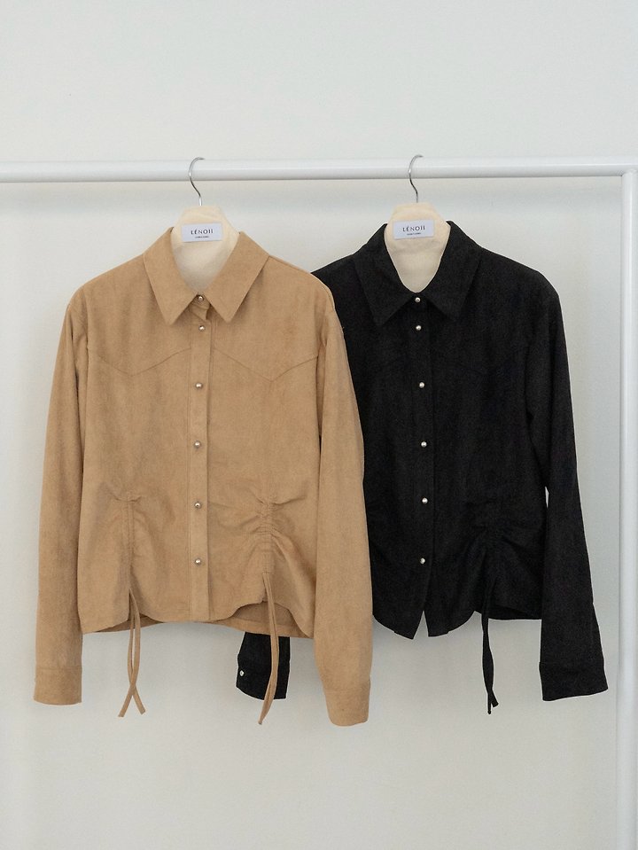 Western Suede Shirt by Lenoii for Women - view 11