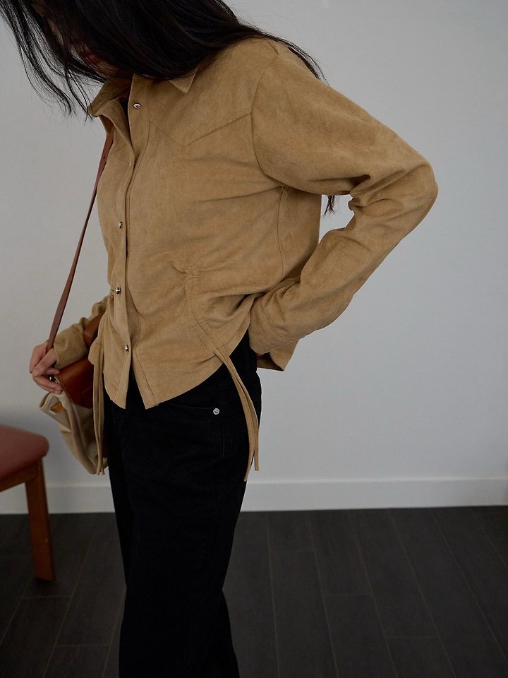 Western Suede Shirt by Lenoii for Women - view 5