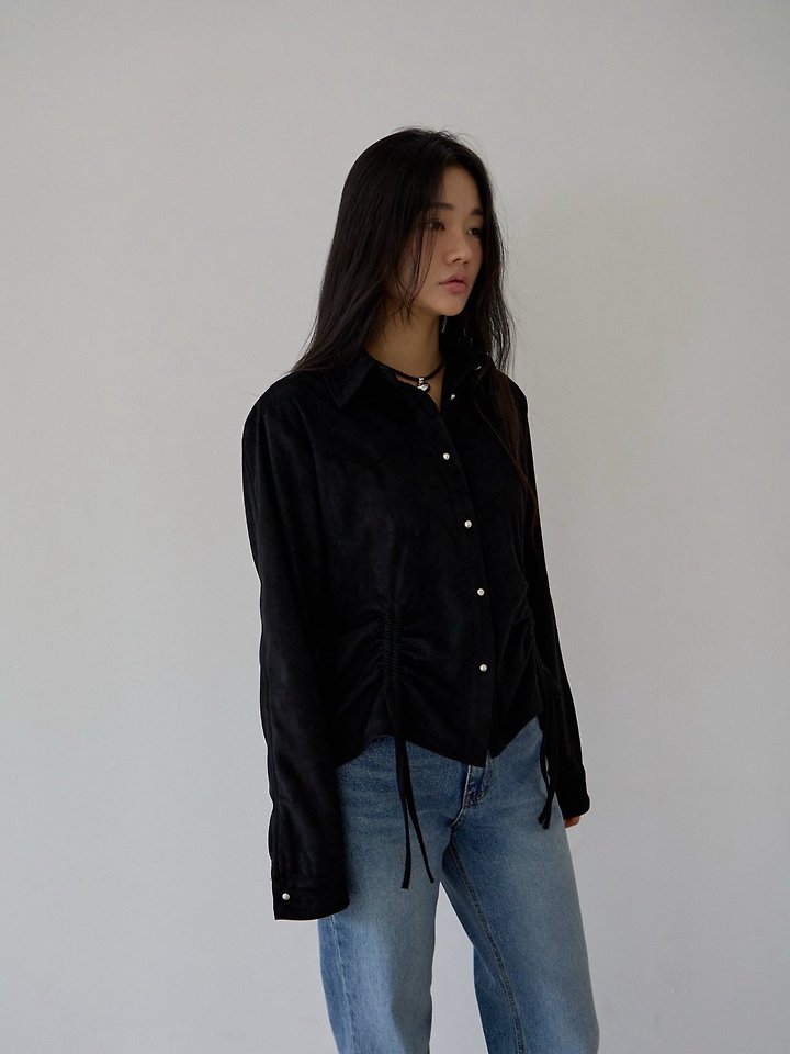 Western Suede Shirt by Lenoii for Women - view 7