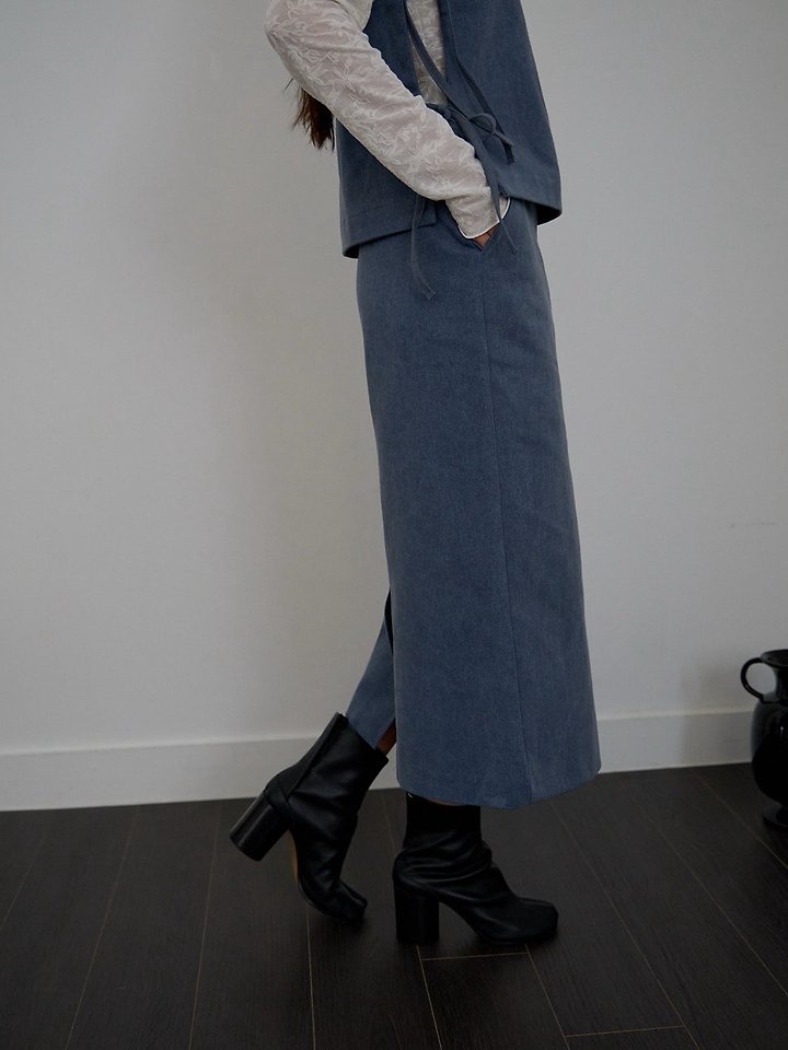 Mute Pigment Skirt by Lenoii for Women - view 4