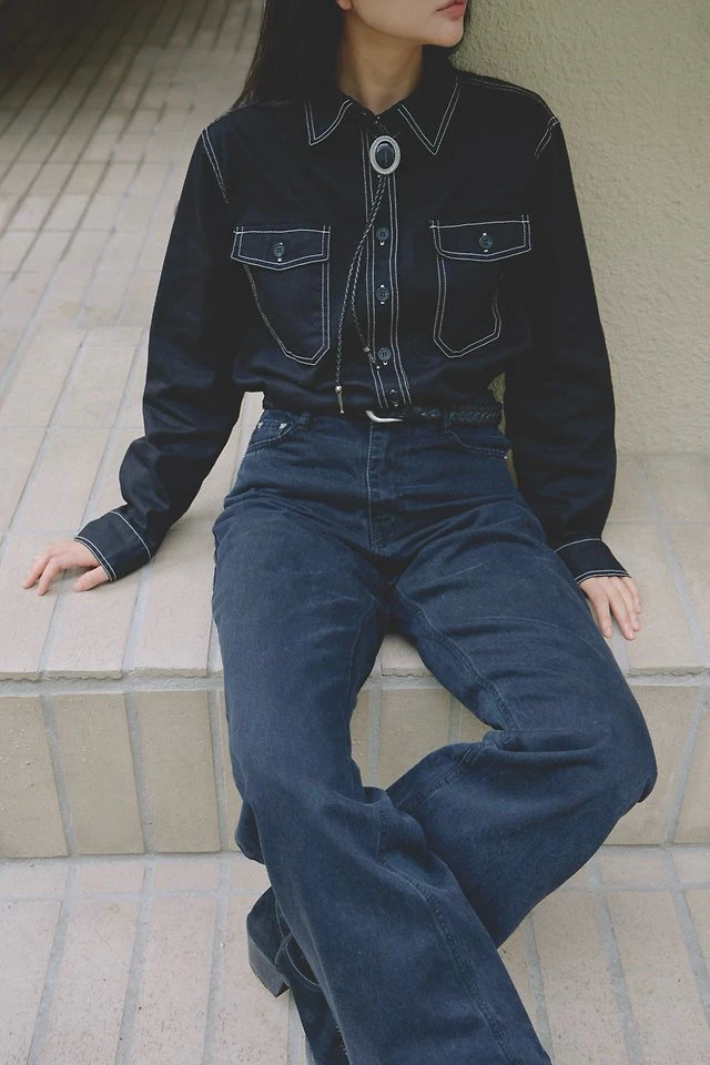 Seattle Stitch Shirt by Lenoii for Women - view 10