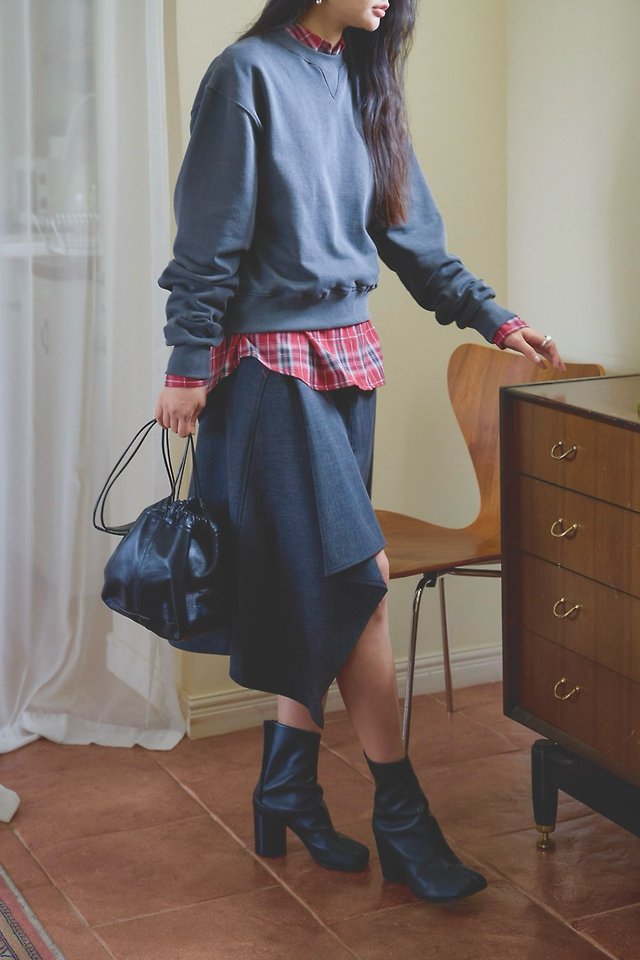 London Asymmetric Skirt by Lenoii for Women - view 10