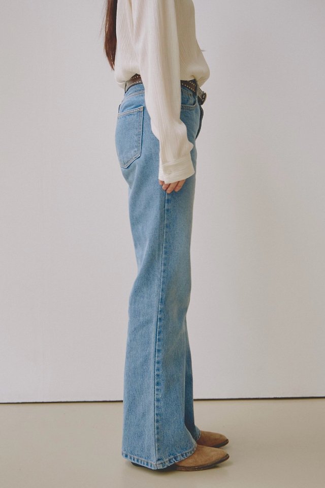 Dear Bootcut Denim Pants by Lenoii for Women - view 8