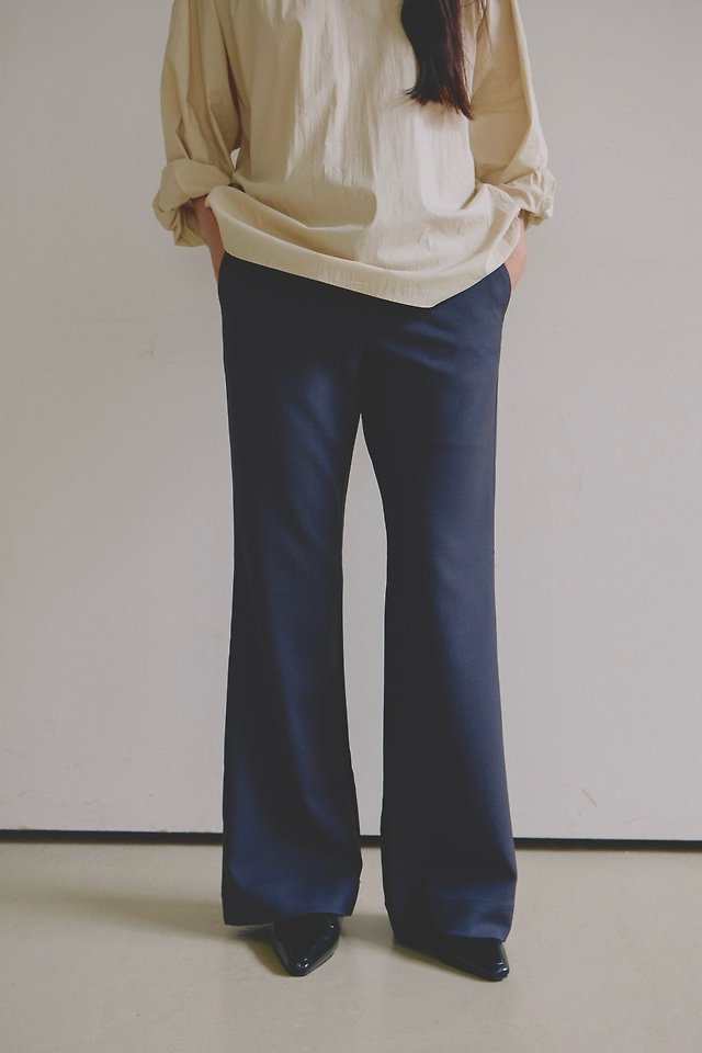 Guinness Bootcut Slacks Pants by Lenoii for Women - view 4