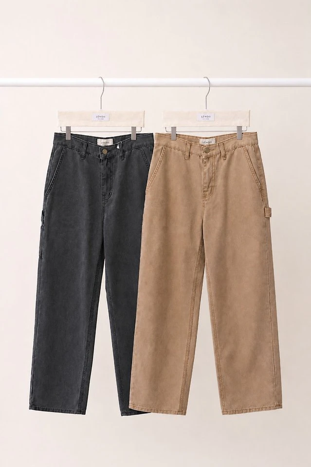 Dipo Oxford Carpenter Work Pants by Lenoii for Women - view 11