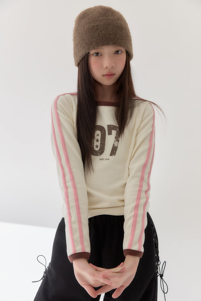 Seven Binding Tee by Lilas for Child - view 1
