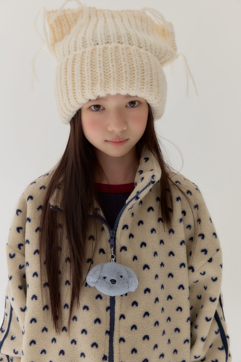 Rosé Fleece Jacket by Lilas for Child - view 8