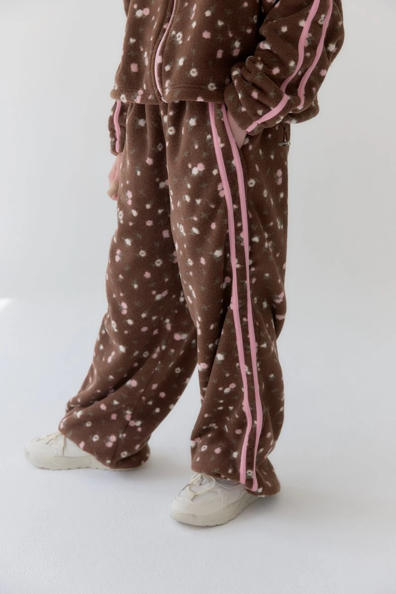 Rosé Fleece Pants by Lilas for Child - view 1