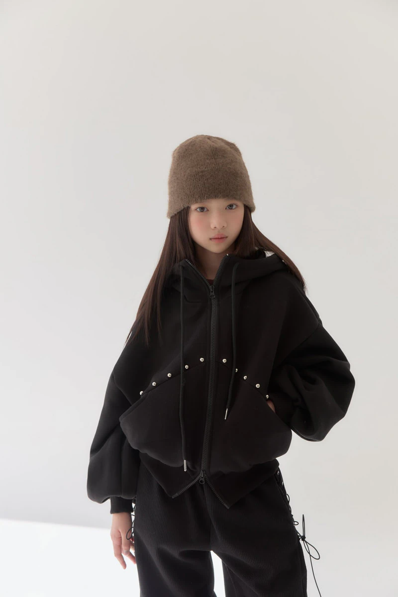 Art Hooded Zip-Up by Lilas for Child - view 3