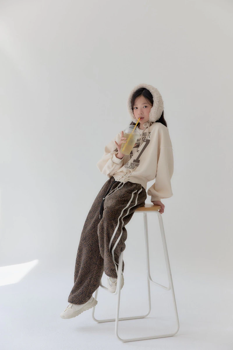 Pudding Leopard Pants by Lilas for Child - view 1