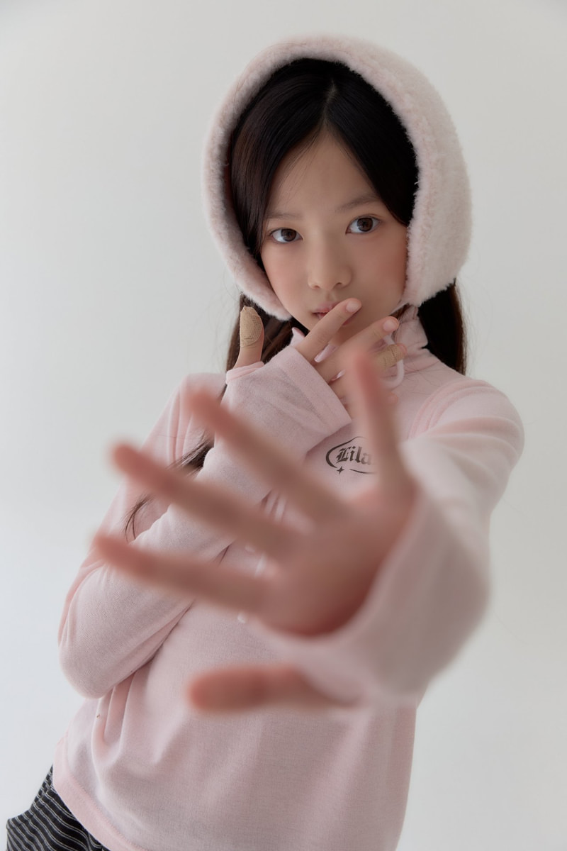 Loving Mock Neck Tee by Lilas for Child - view 4