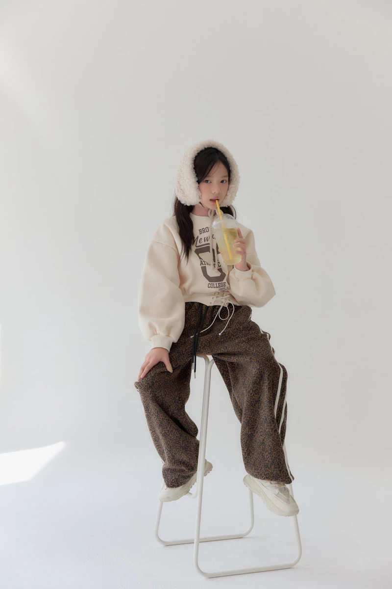 Pudding Leopard Pants by Lilas for Child - view 2