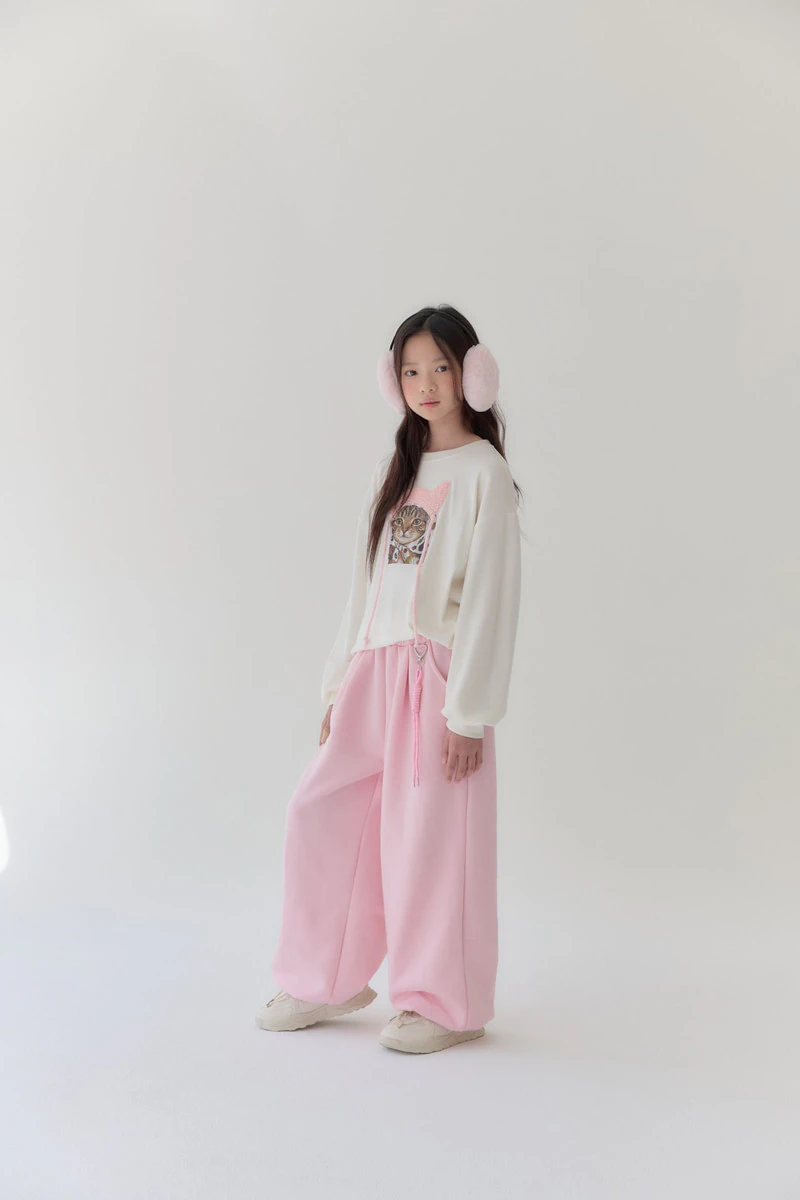 Strawberry Milk Pants by Lilas for Child - view 7