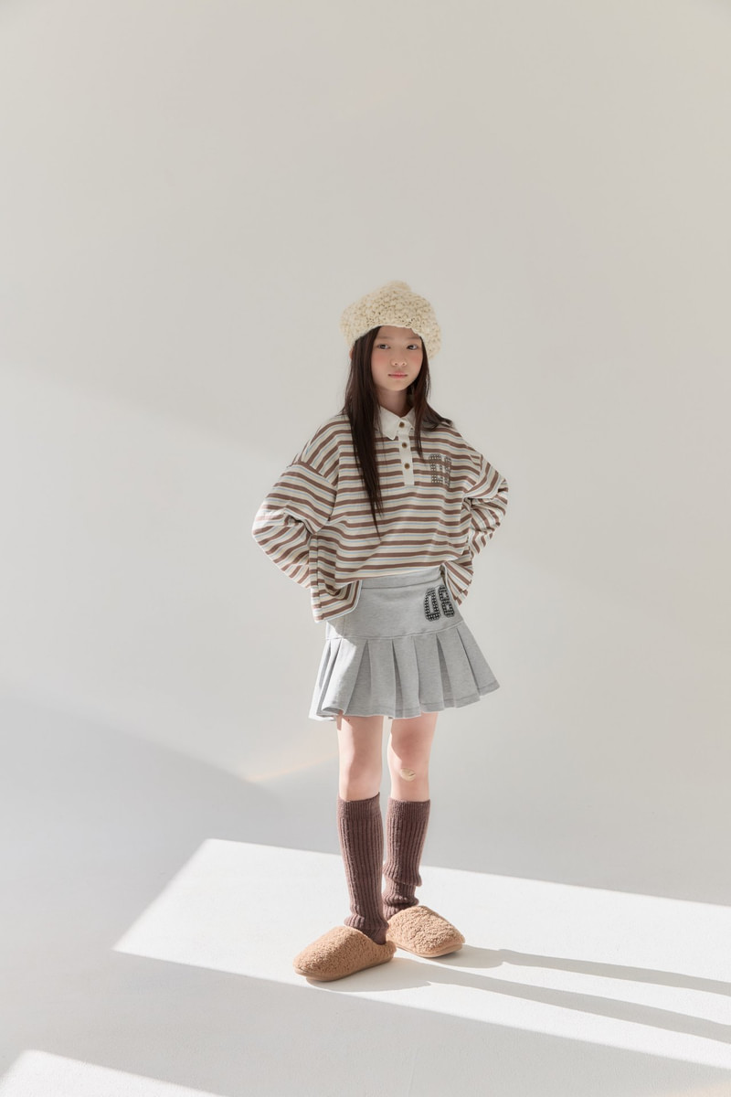 Preppy Pleated Skirt by Lilas for Child - view 4