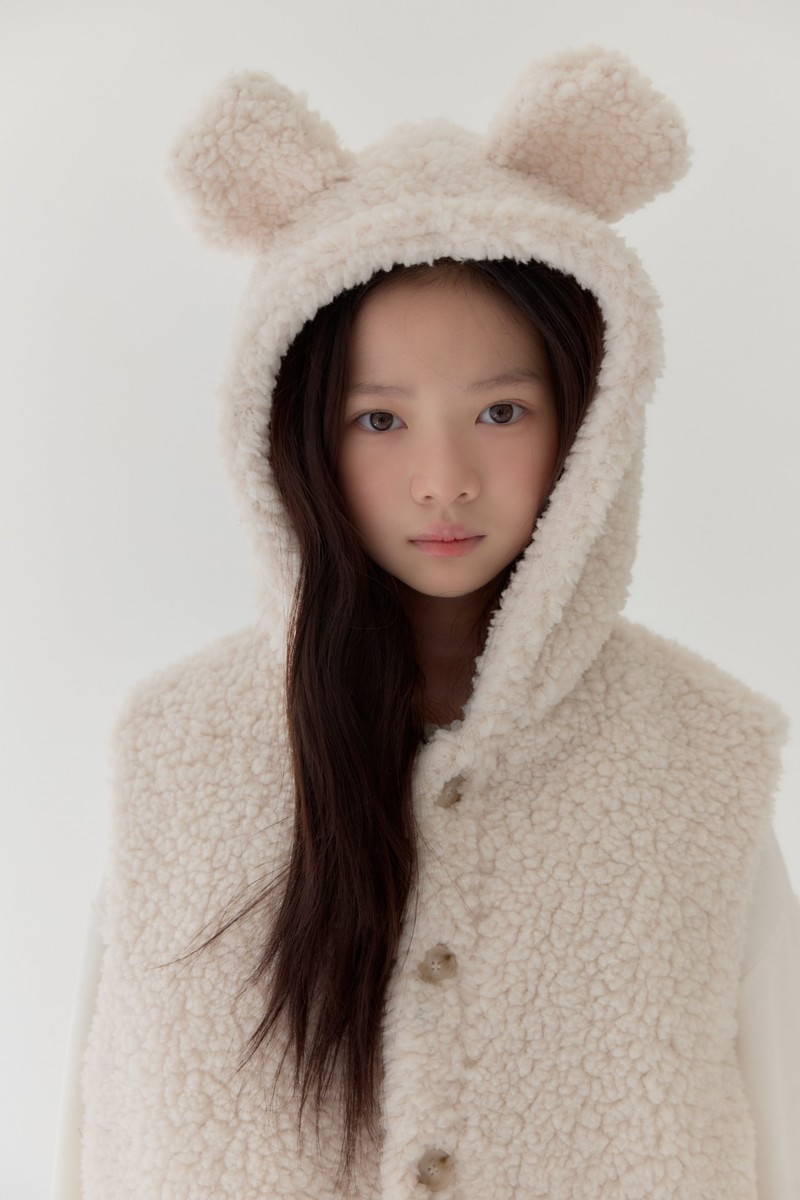 Bear Fur Vest by Lilas for Child - view 2