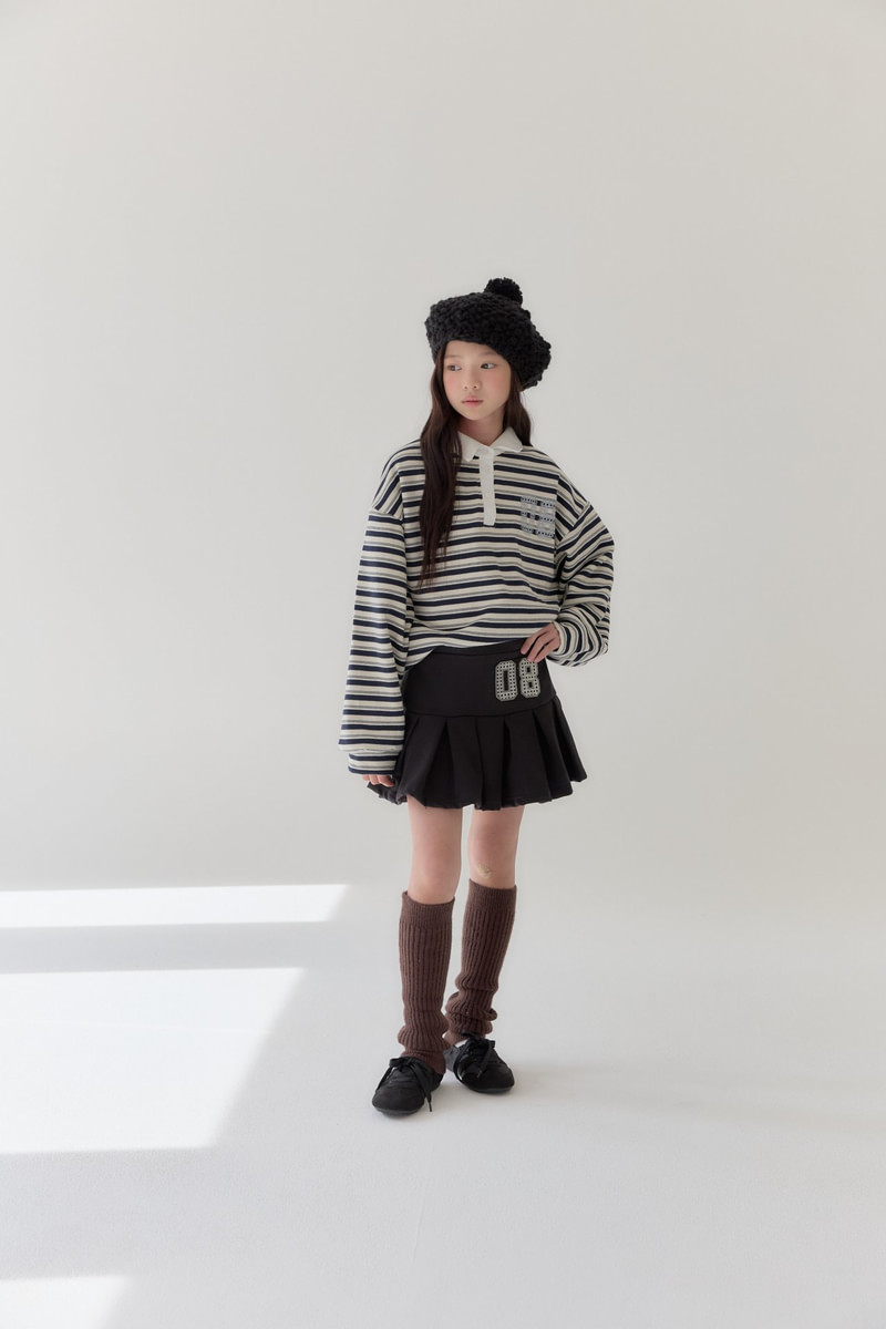 Preppy Pleated Skirt by Lilas for Child - view 7