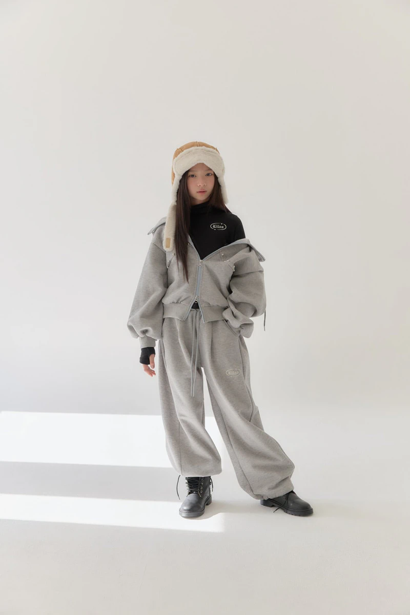 Art Hooded Zip-Up by Lilas for Child - view 11