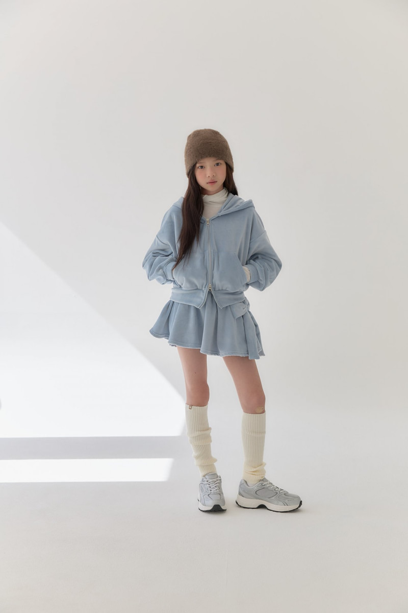 Ribbon Hooded Jacket by Lilas for Child - view 2