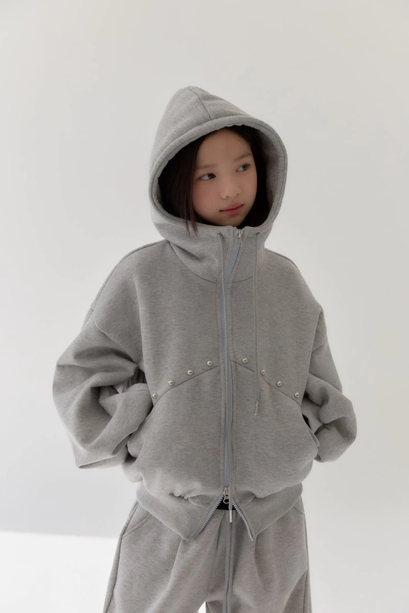 Art Hooded Zip-Up by Lilas for Child - view 12