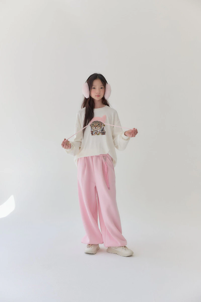 Strawberry Milk Pants by Lilas for Child - view 1