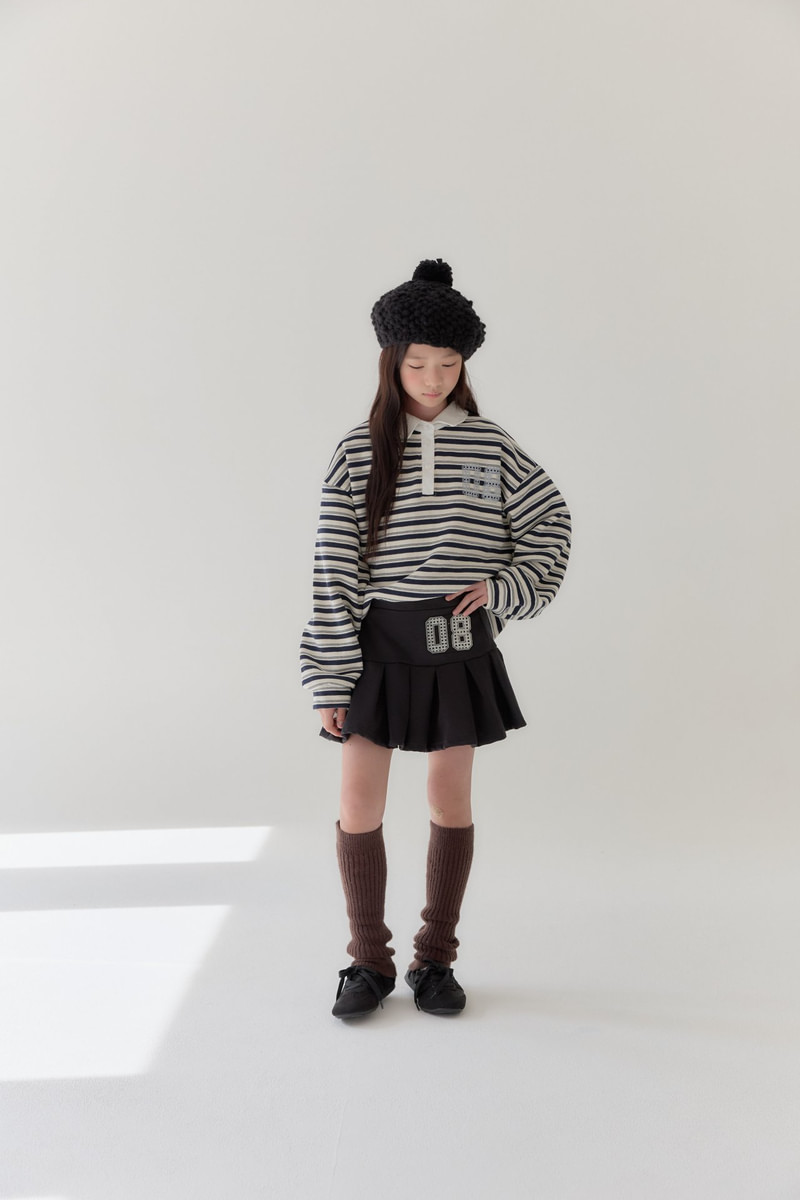 Preppy Pleated Skirt by Lilas for Child - view 12