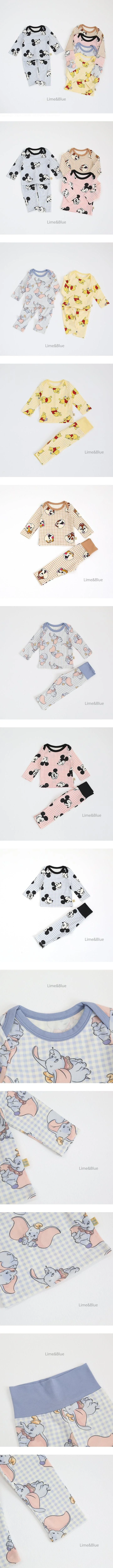 Check Friends Baby Set by Lime & Blue for Baby - view 1