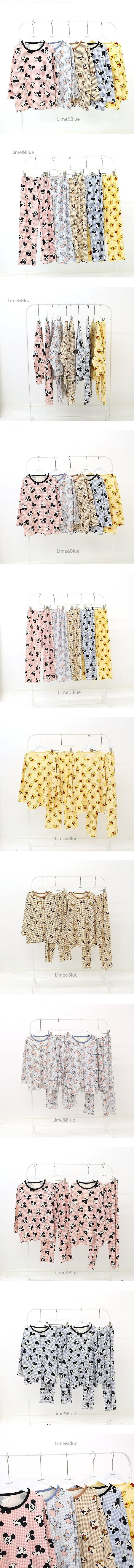 Check Friends Loungewear - Adult by Lime & Blue for Mom + child - view 1