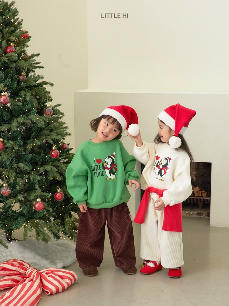 Winter Penguin Sweatshirt by Little Hi for Child - view 12