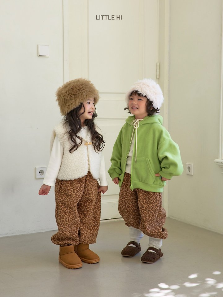 Roar Fleece Pants by Little Hi for Child - view 5
