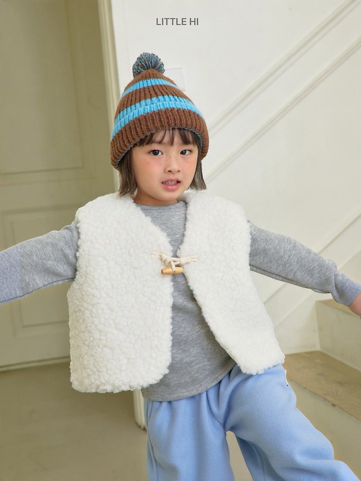 King Boucle Vest by Little Hi for Child - view 10
