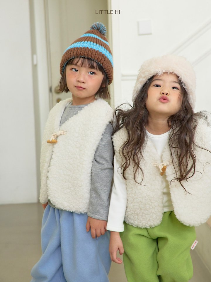 Mink Binding Tee by Little Hi for Child - view 9
