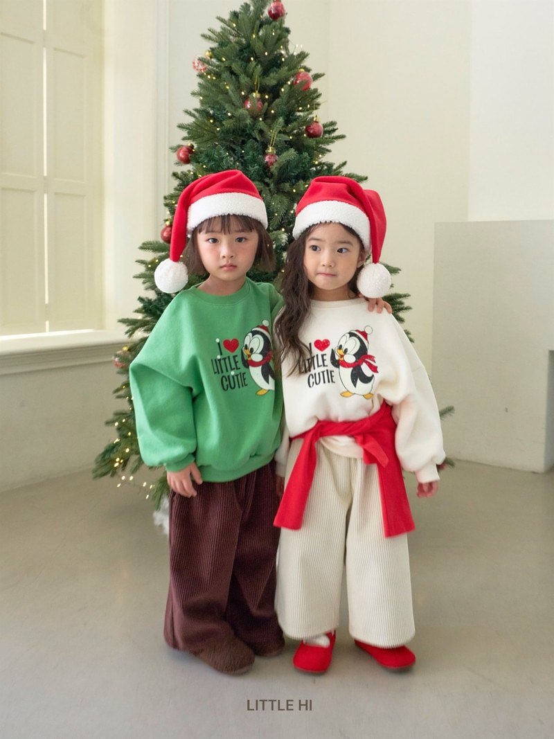 Winter Penguin Sweatshirt by Little Hi for Child - view 6