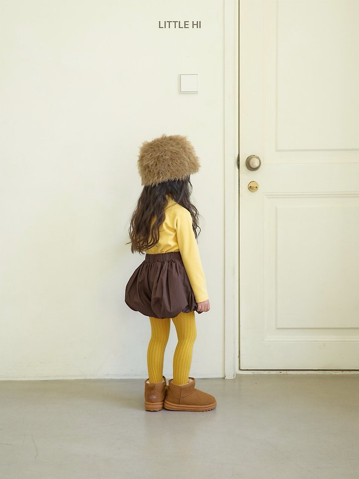 Pumpkin Volume Shorts by Little Hi for Child - view 5