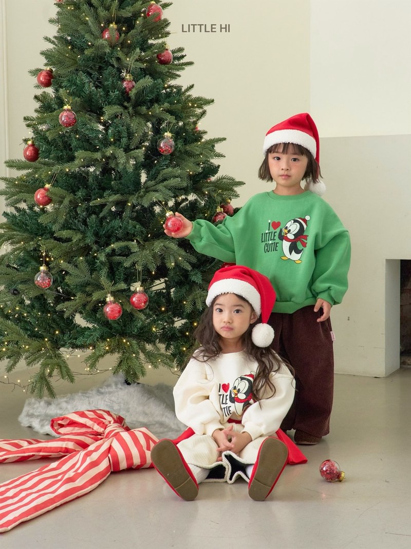 Winter Penguin Sweatshirt by Little Hi for Child - view 8