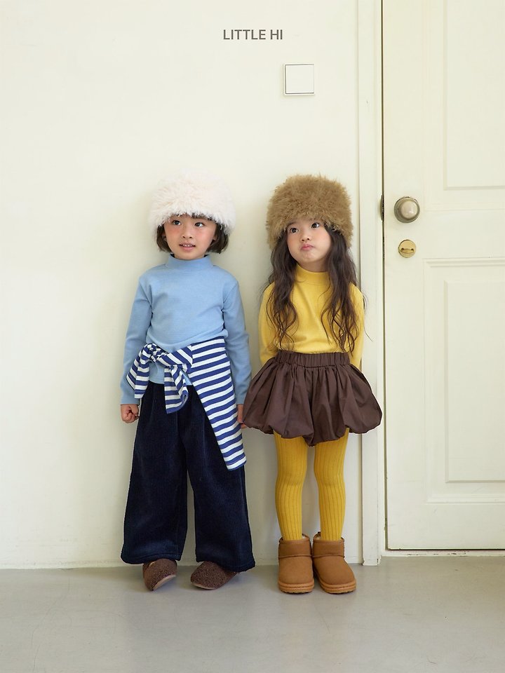 Pumpkin Volume Shorts by Little Hi for Child - view 6