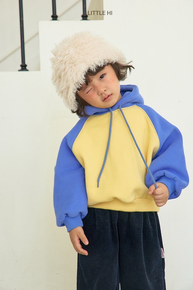 Candy Raglan Hooded Tee by Little Hi for Child - view 11