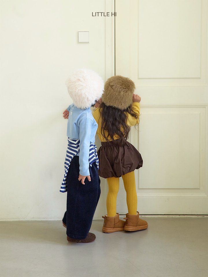 Pumpkin Volume Shorts by Little Hi for Child - view 7