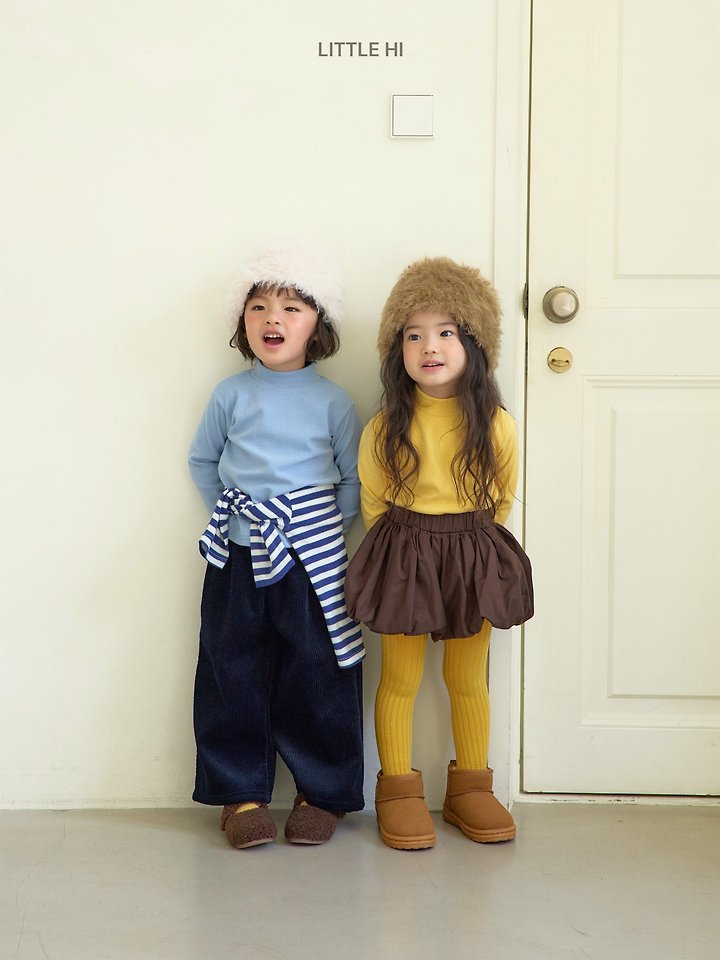Pumpkin Volume Shorts by Little Hi for Child - view 8