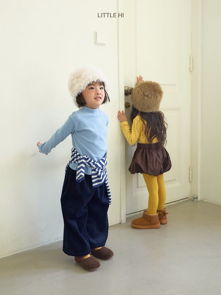 Pumpkin Volume Shorts by Little Hi for Child - view 9