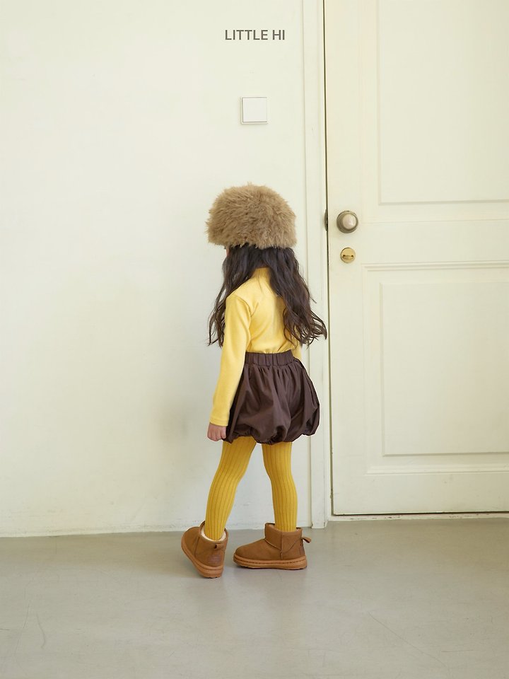 Pumpkin Volume Shorts by Little Hi for Child - view 11