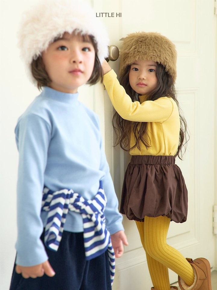 Pumpkin Volume Shorts by Little Hi for Child - view 12