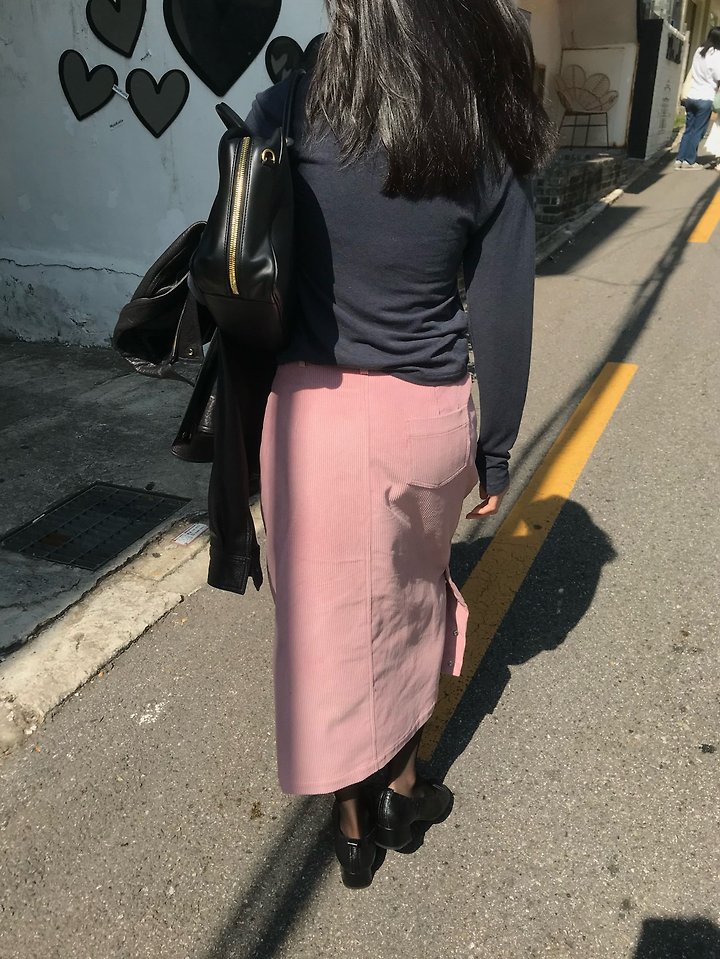 Carol Corduroy Skirt by Lofn for Women - view 8