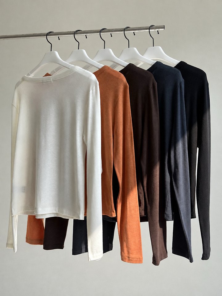 Piggy Wool Tee by Lofn for Women - view 3