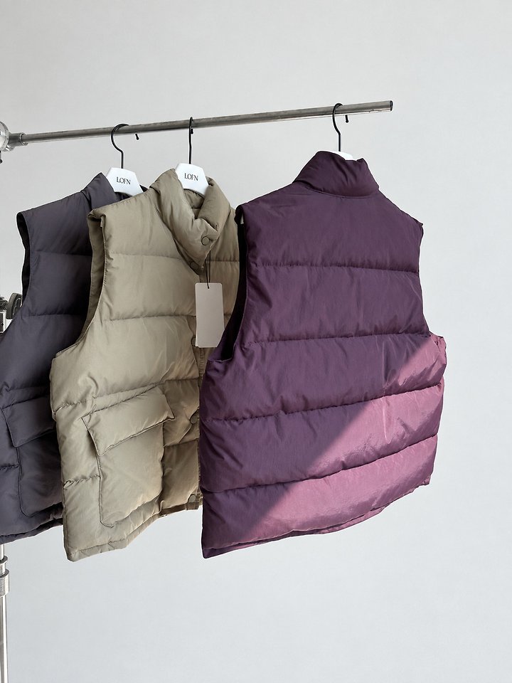 Popo Down Vest by Lofn for Women - view 2