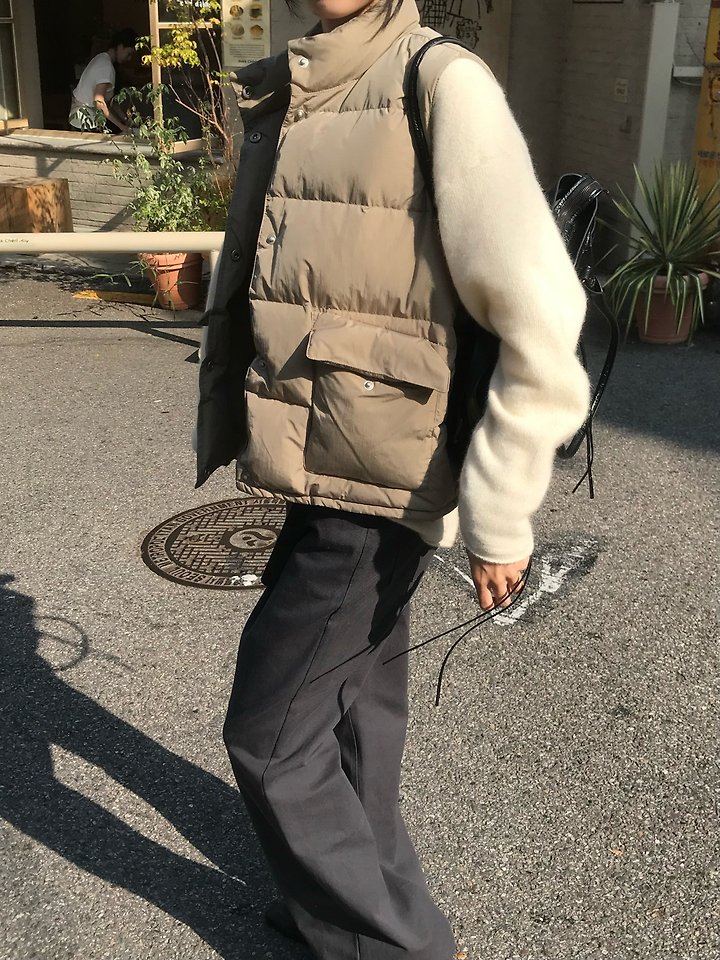 Popo Down Vest by Lofn for Women - view 12