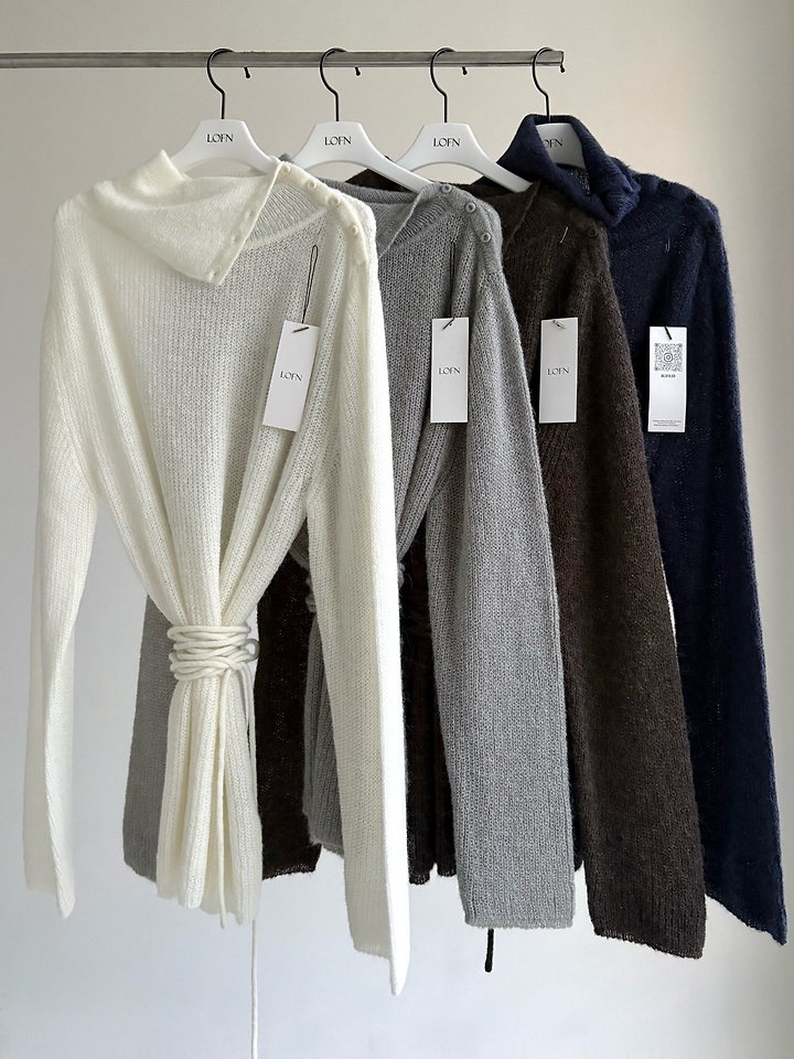 Puffy Alpaca Knit by Lofn for Women - view 12
