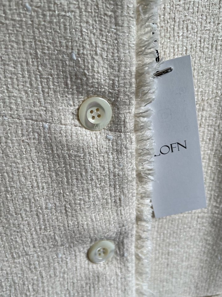 Fringe Tweed Jacket by Lofn for Women - view 11